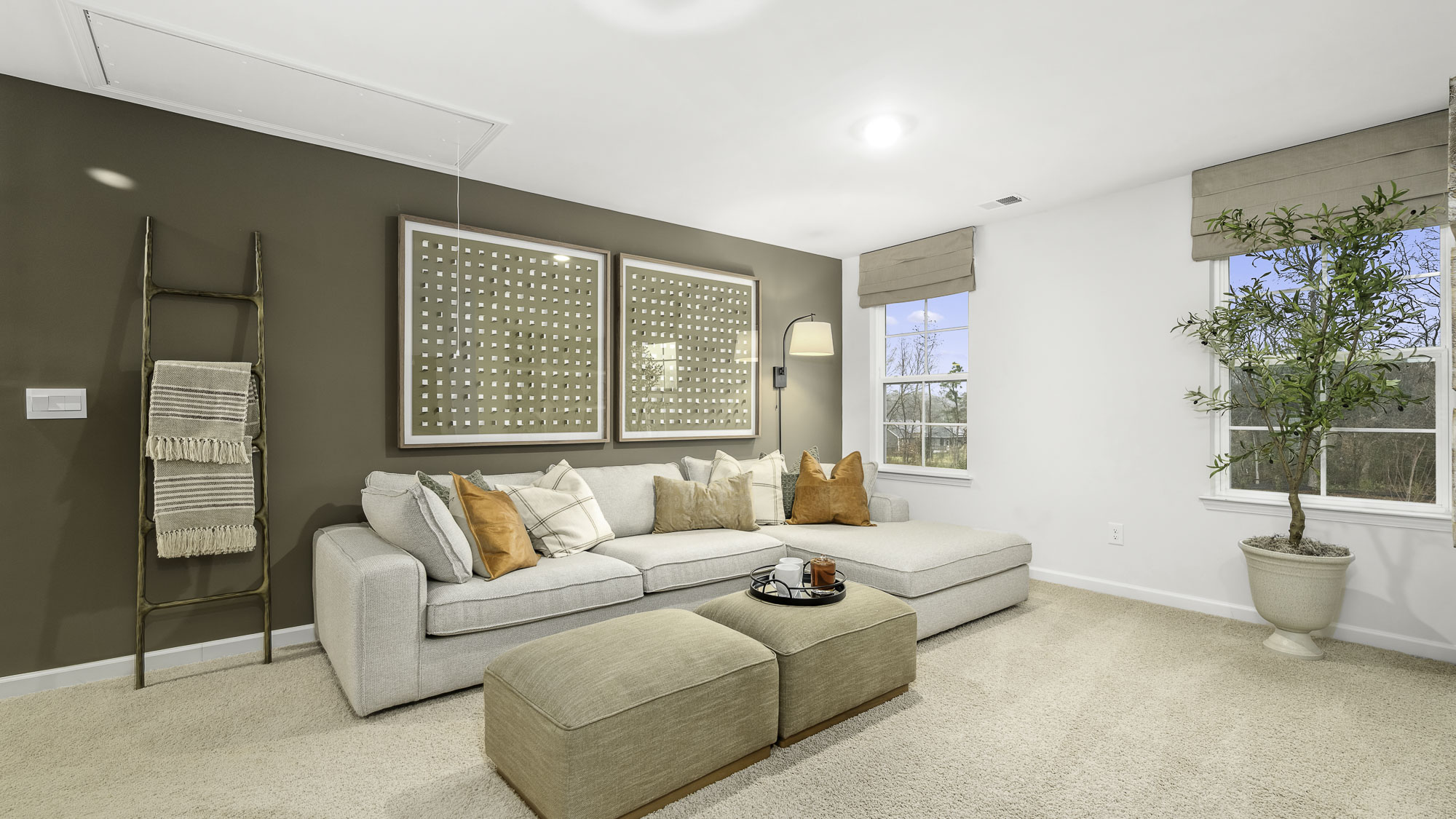 loft area with window