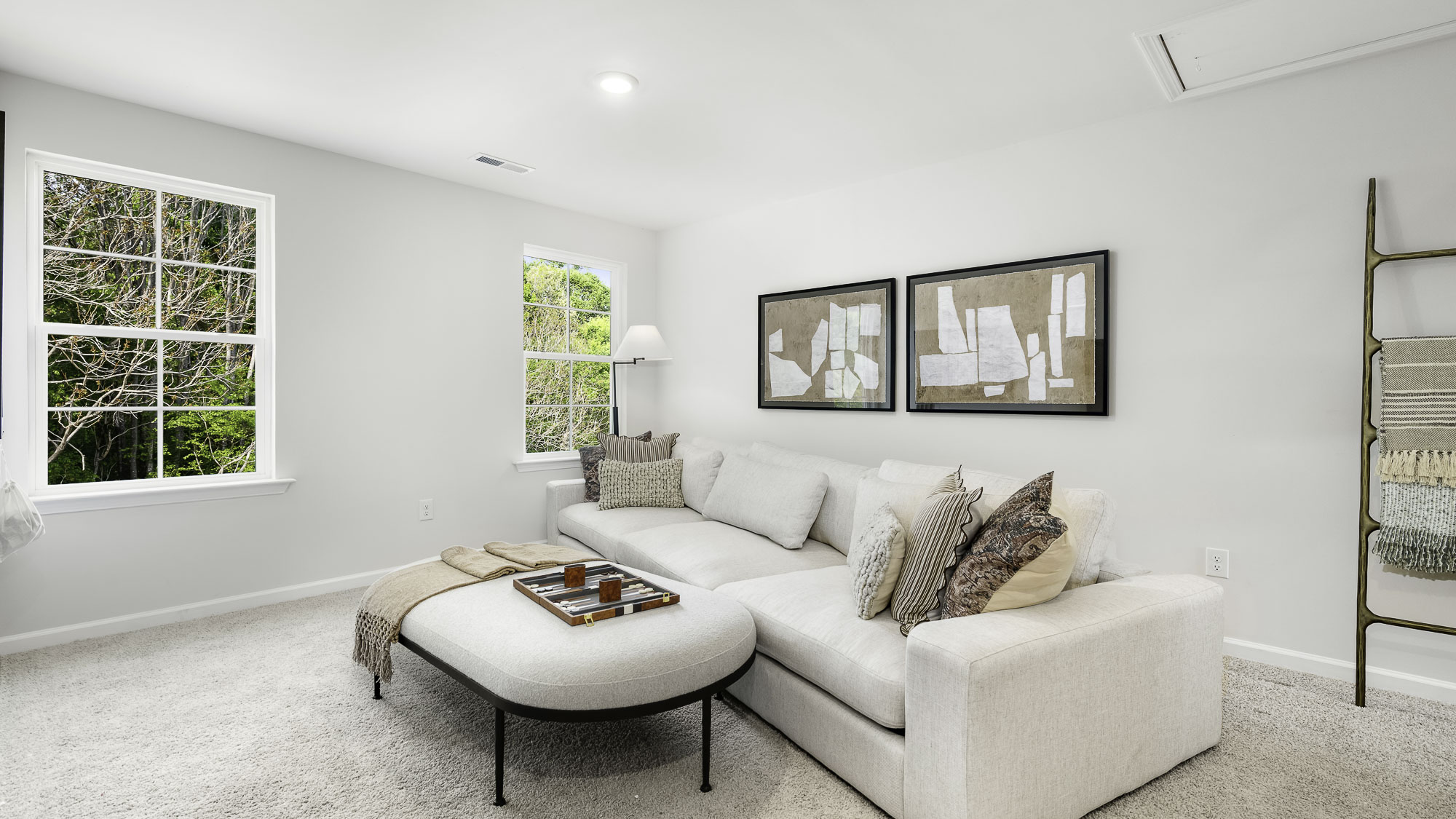 loft at the top of the stairs