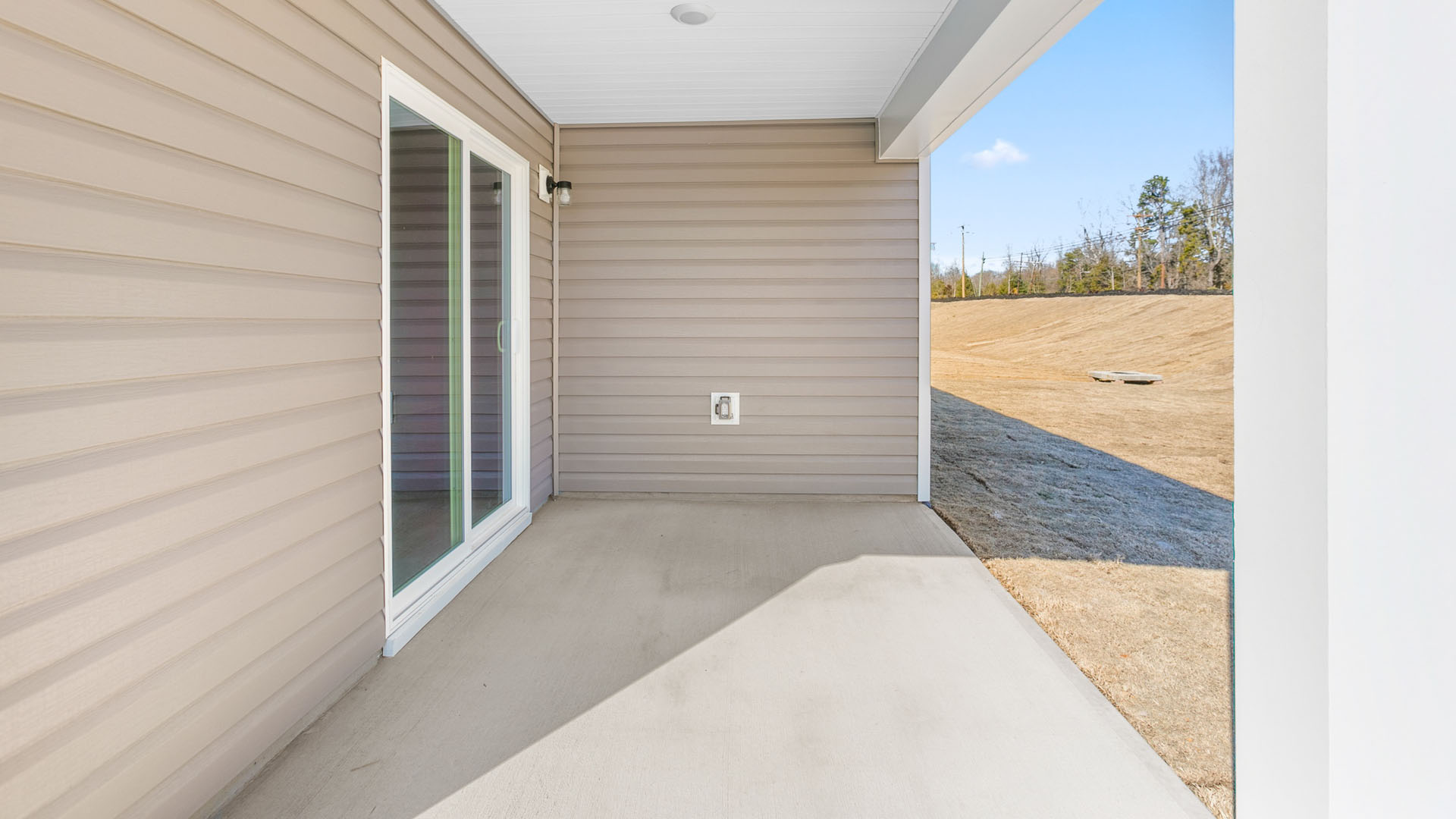 Outside patio
