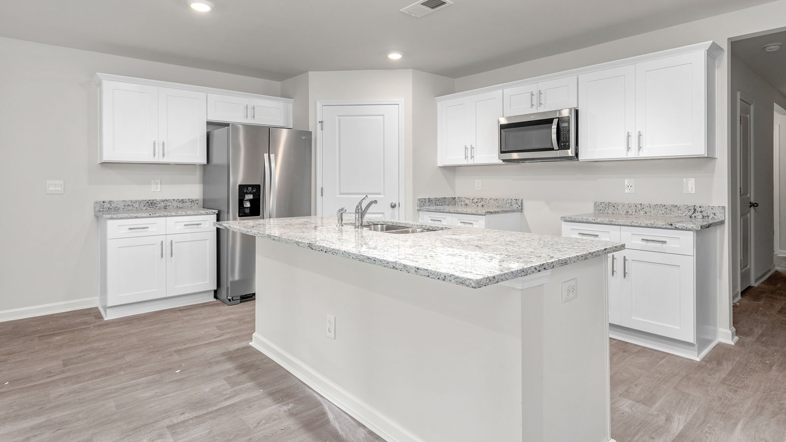 side kitchen view