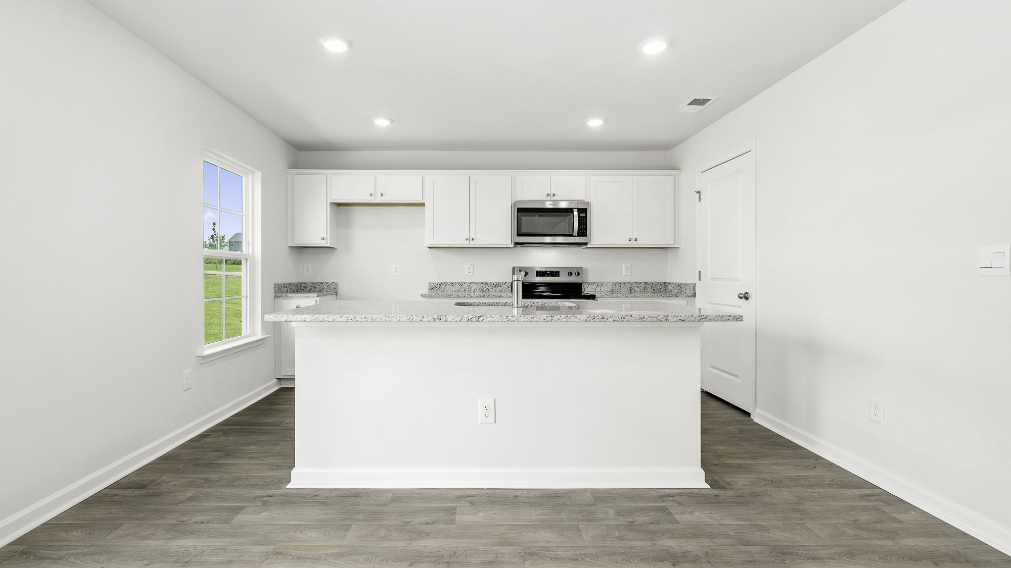 front kitchen view