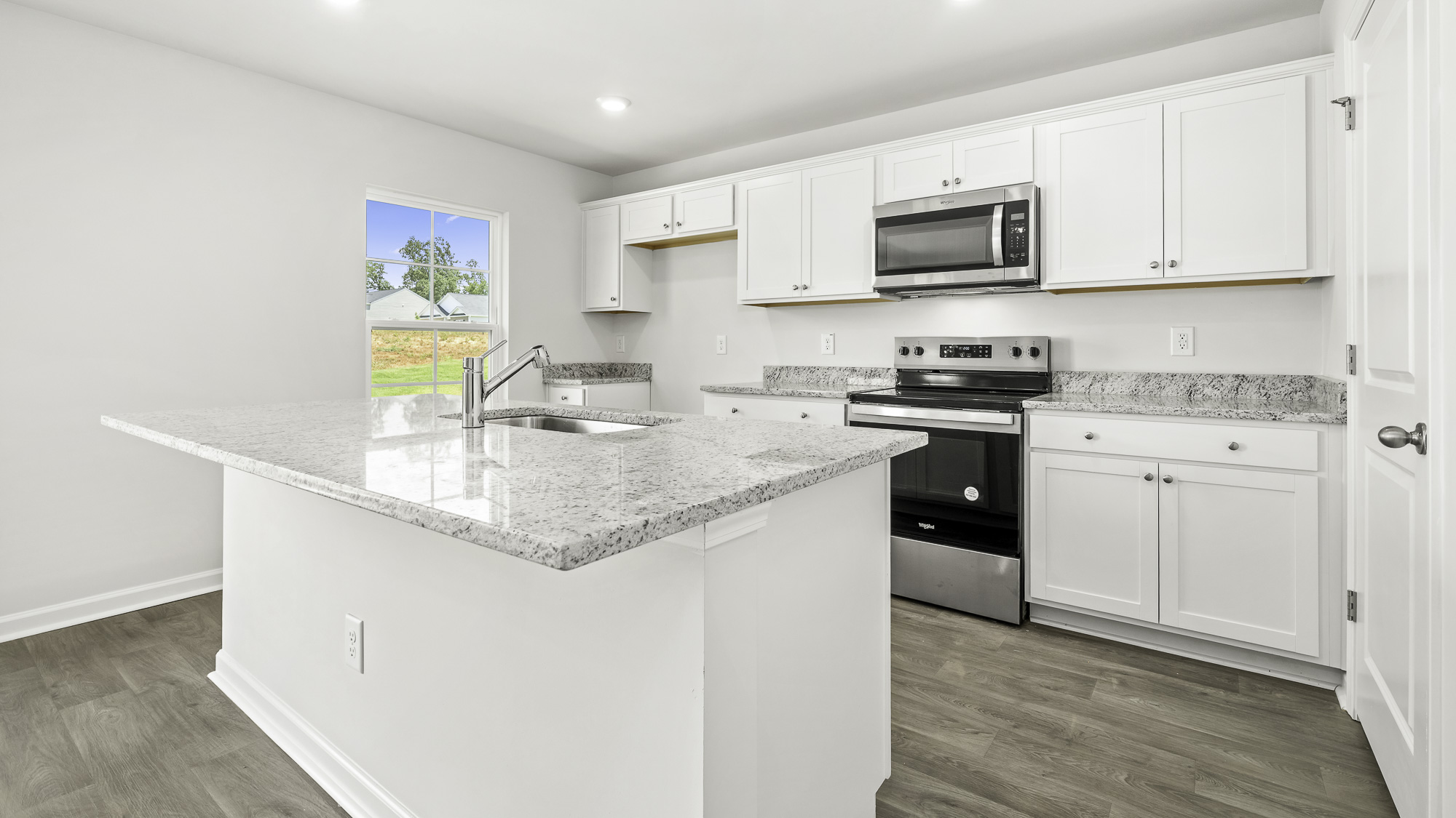 side kitchen view