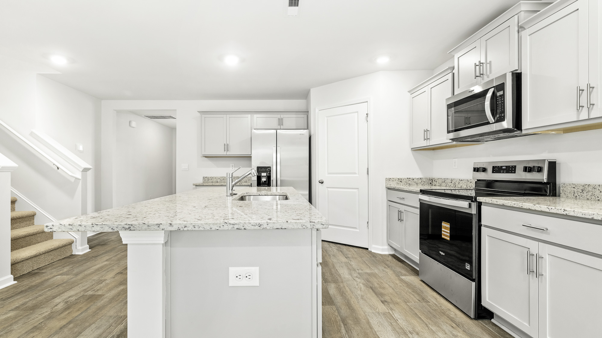 side kitchen view