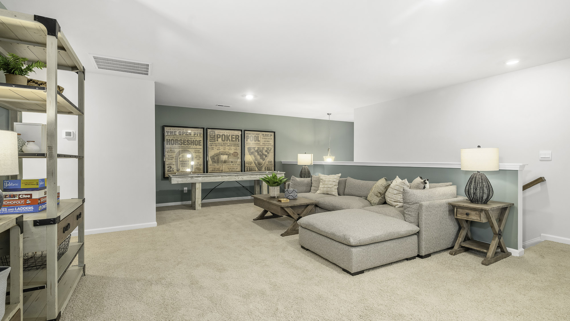 loft with carpet