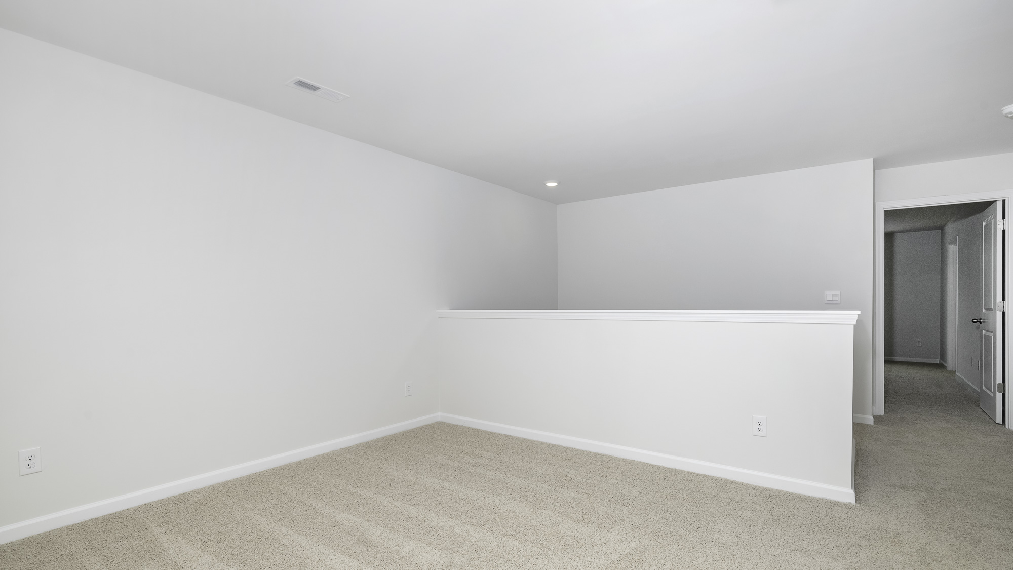 loft located upstairs