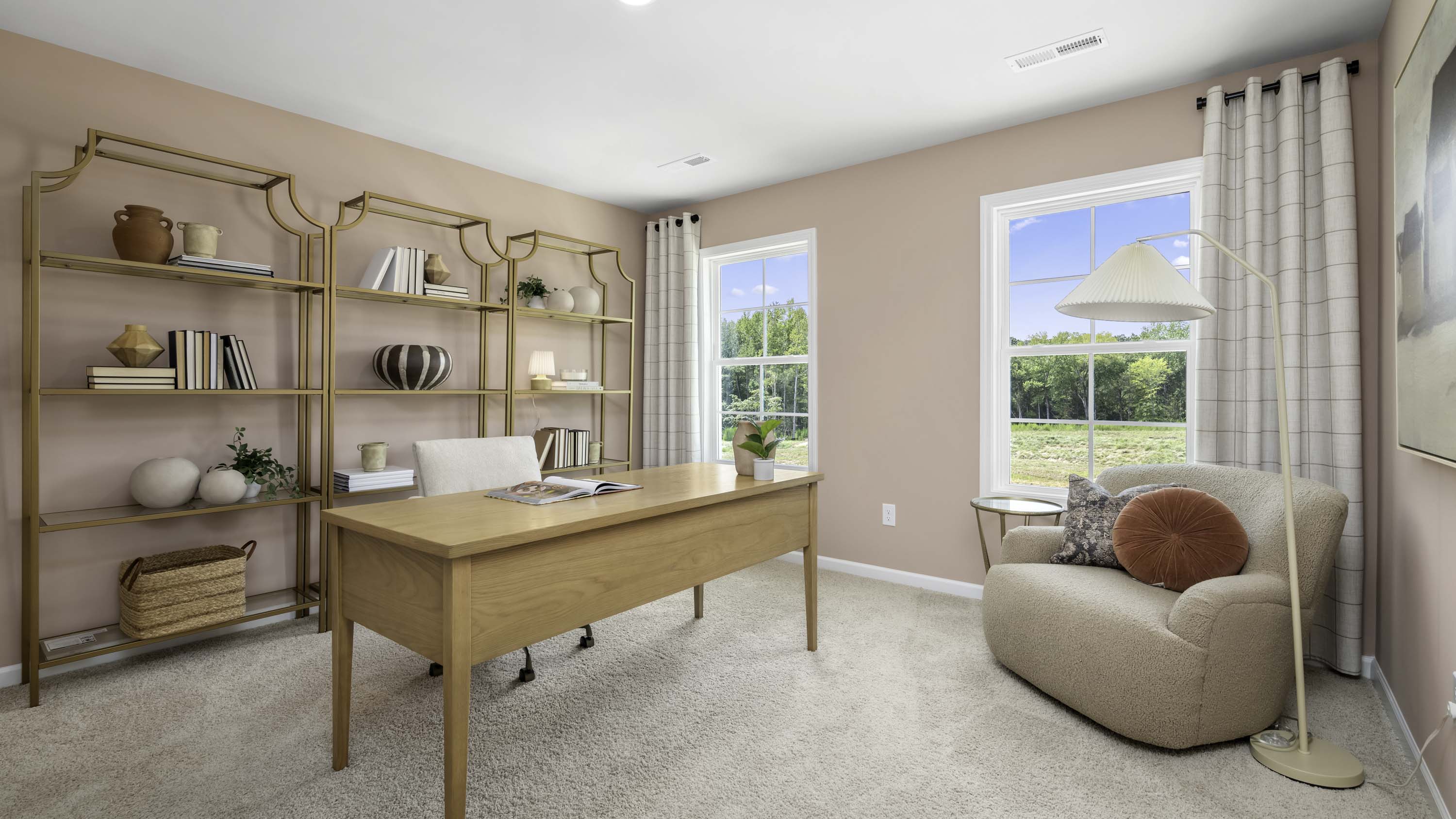 secondary bedroom as multipurpose space