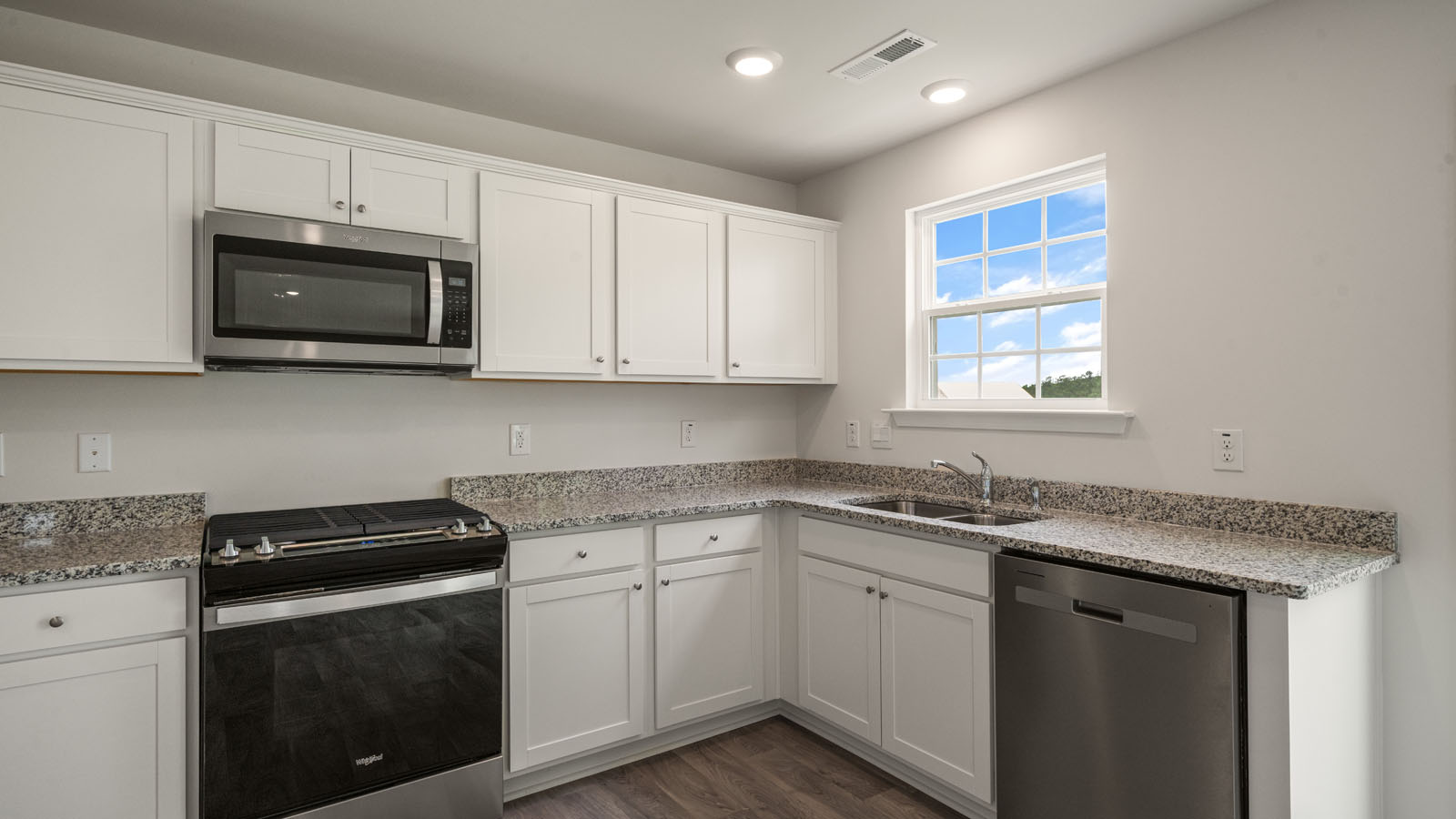 kitchen with stainless steel appliances