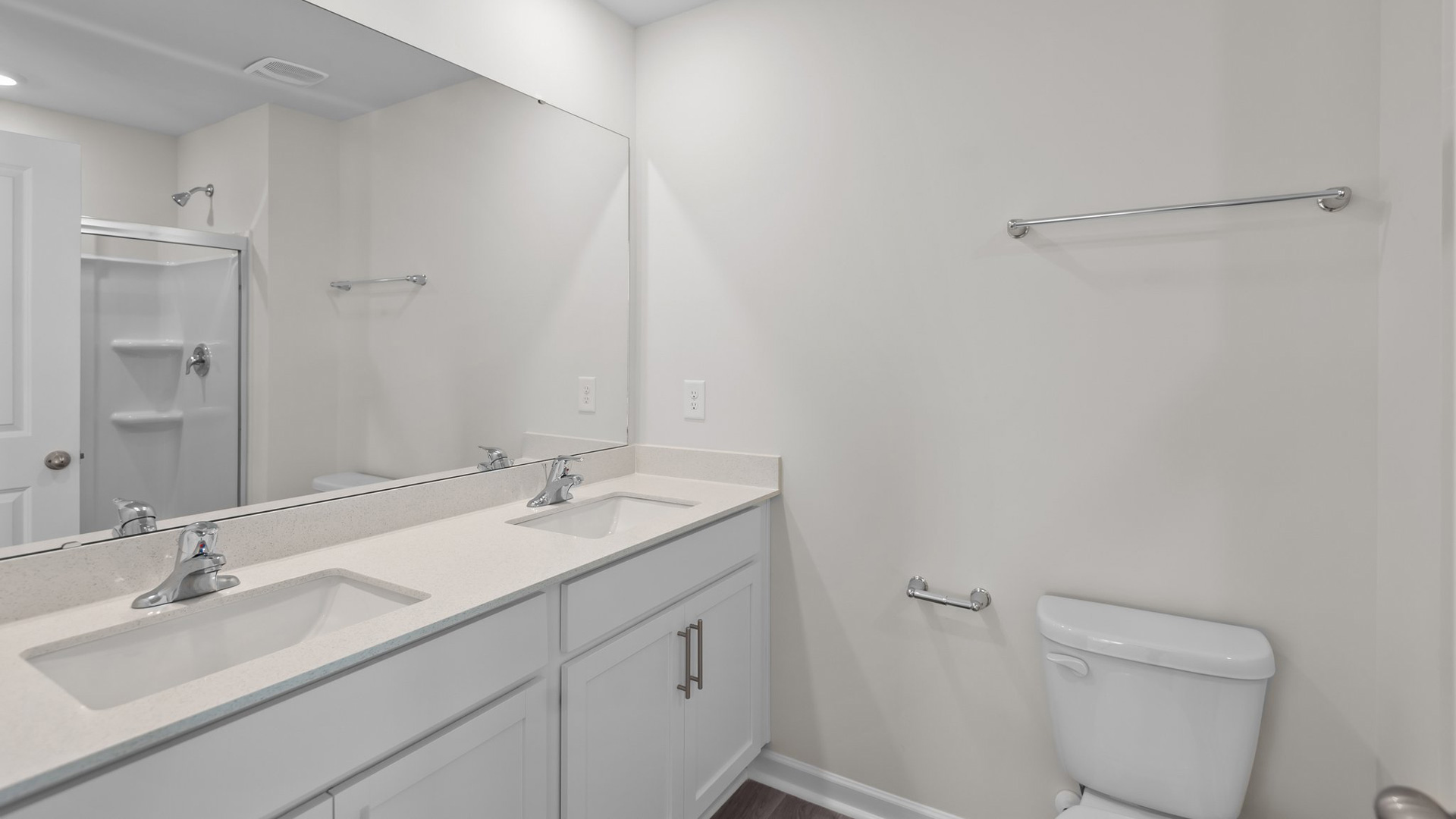 primary bathroom double sinks