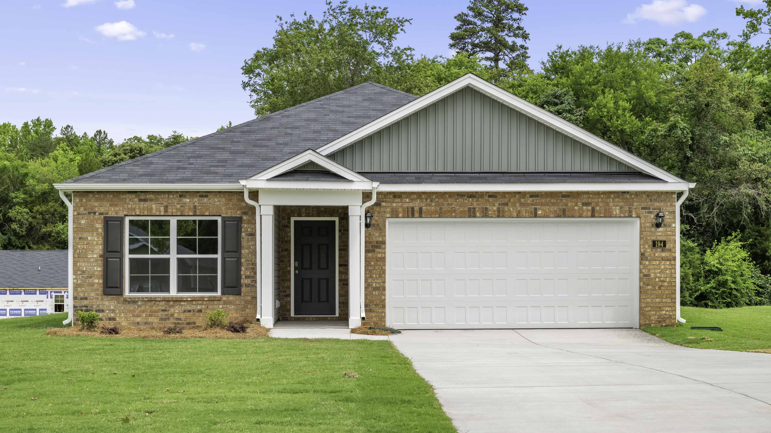 exterior of actual home