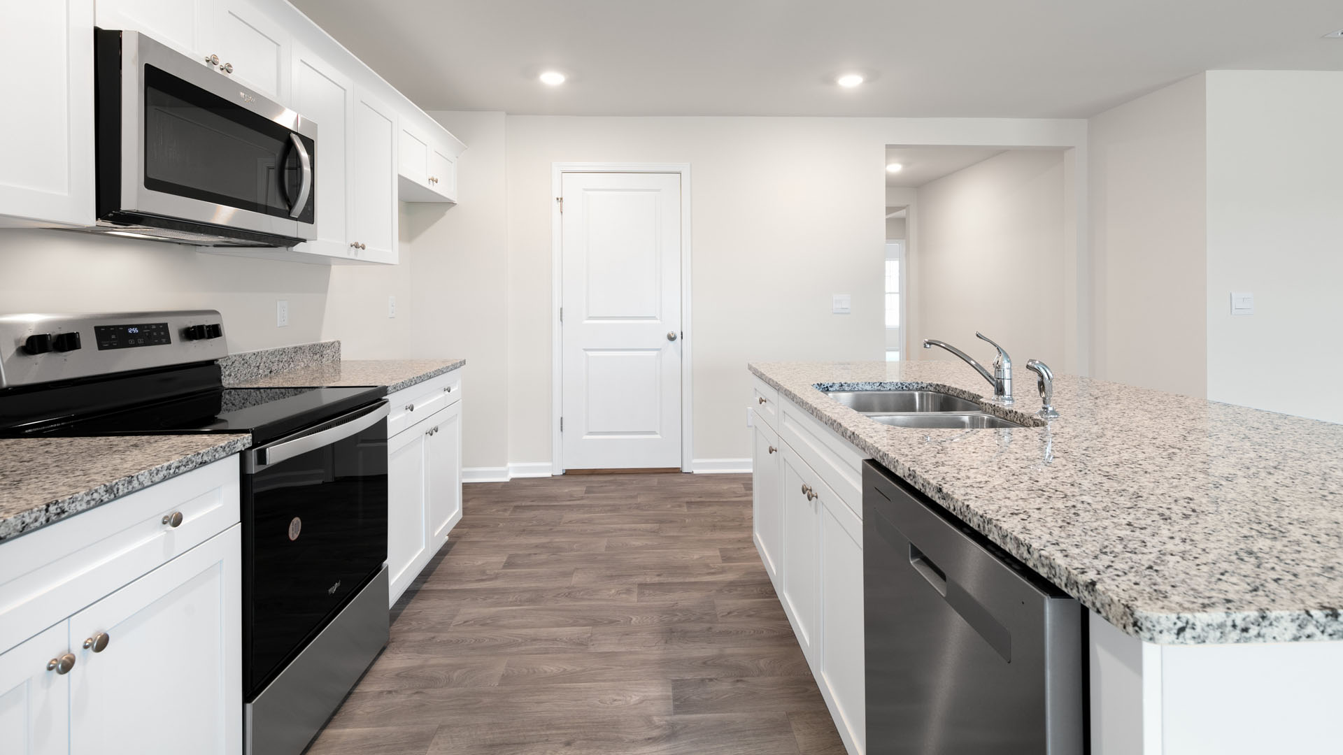 middle view of kitchen