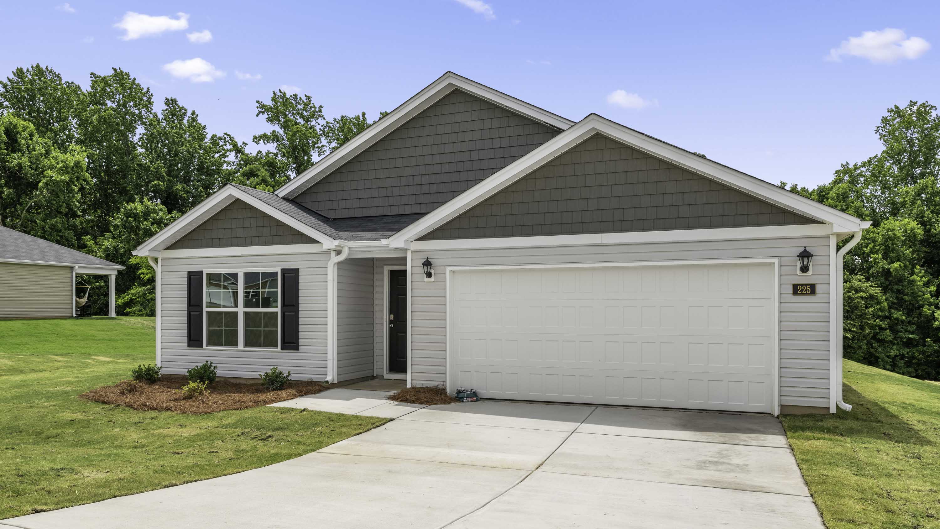 exterior of actual home