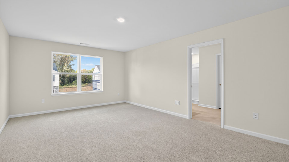 bedroom with carpet flooring