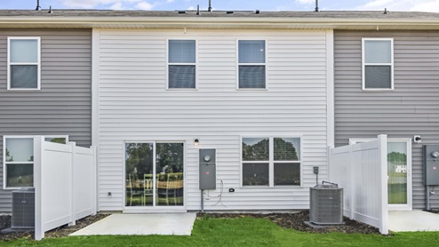 exterior rear patio