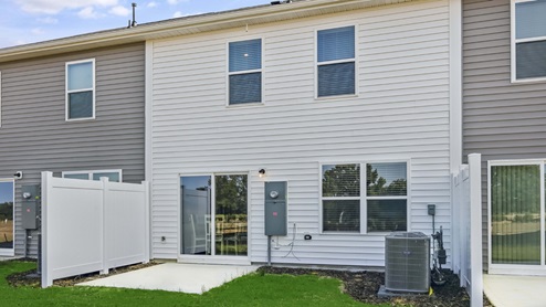exterior rear patio
