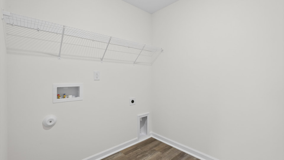 laundry room with washer and dryer hookups