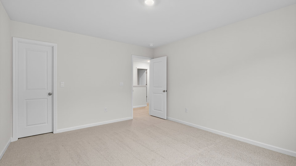 bedroom with carpet flooring