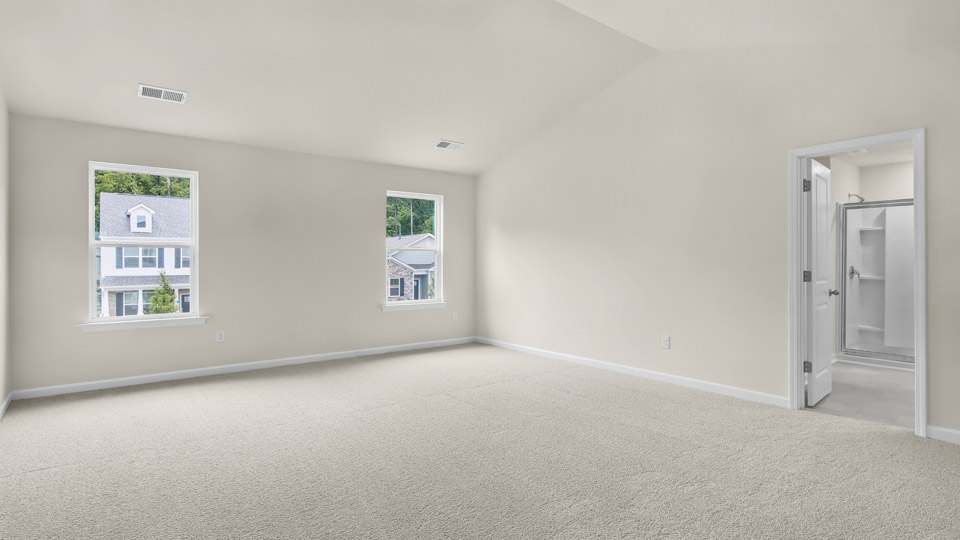 Columbia Bedroom with Tray ceiling