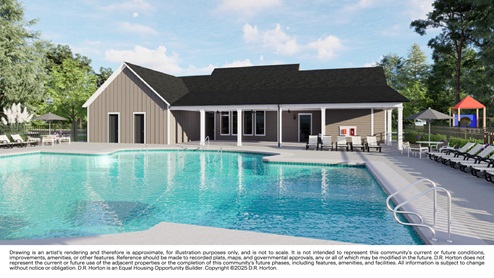 Future Pool Amenity Rendering