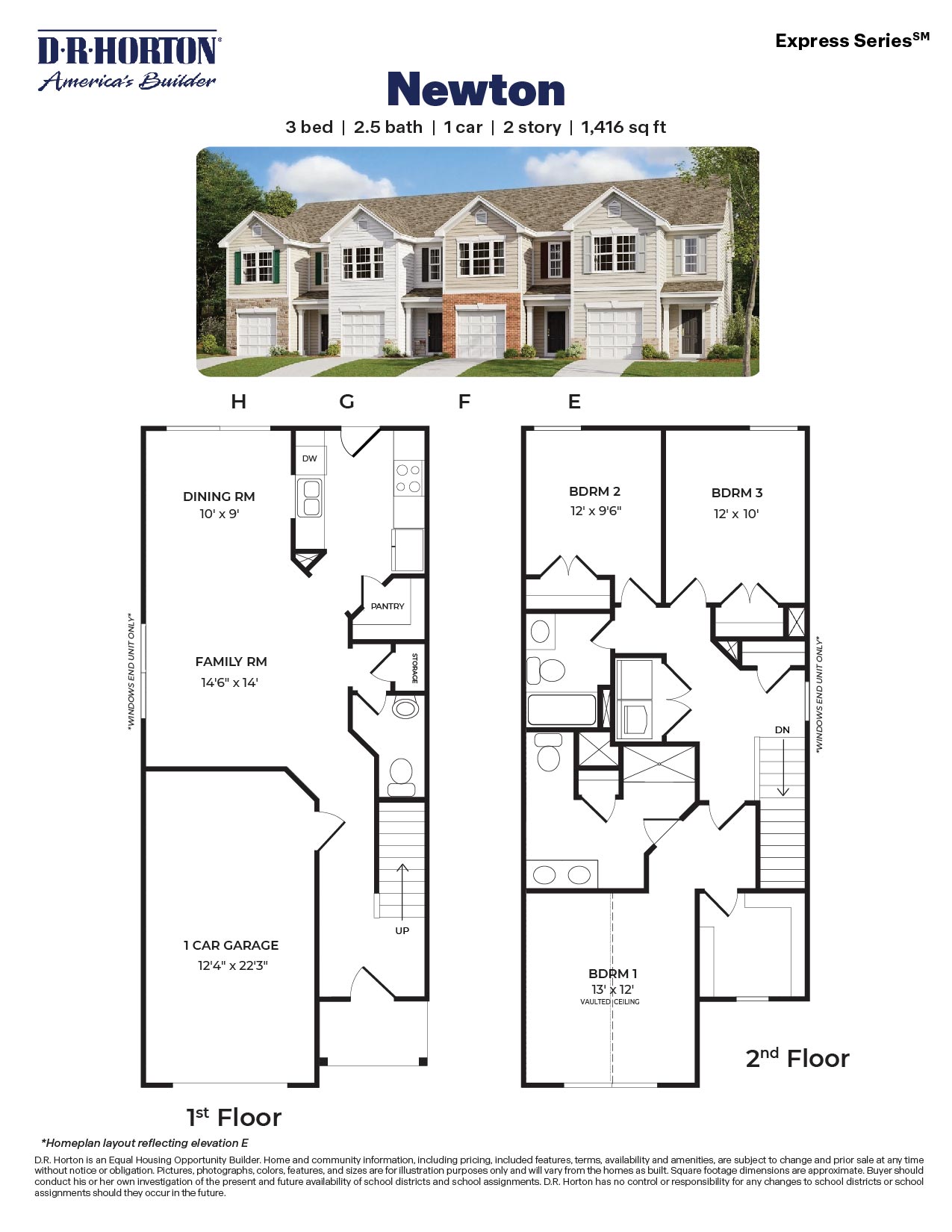 Newton Floorplan
