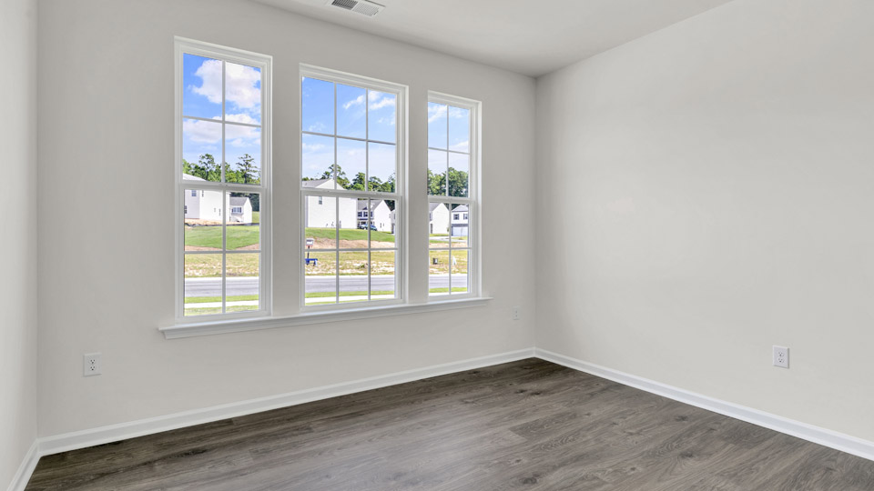 study or office with revwood flooring