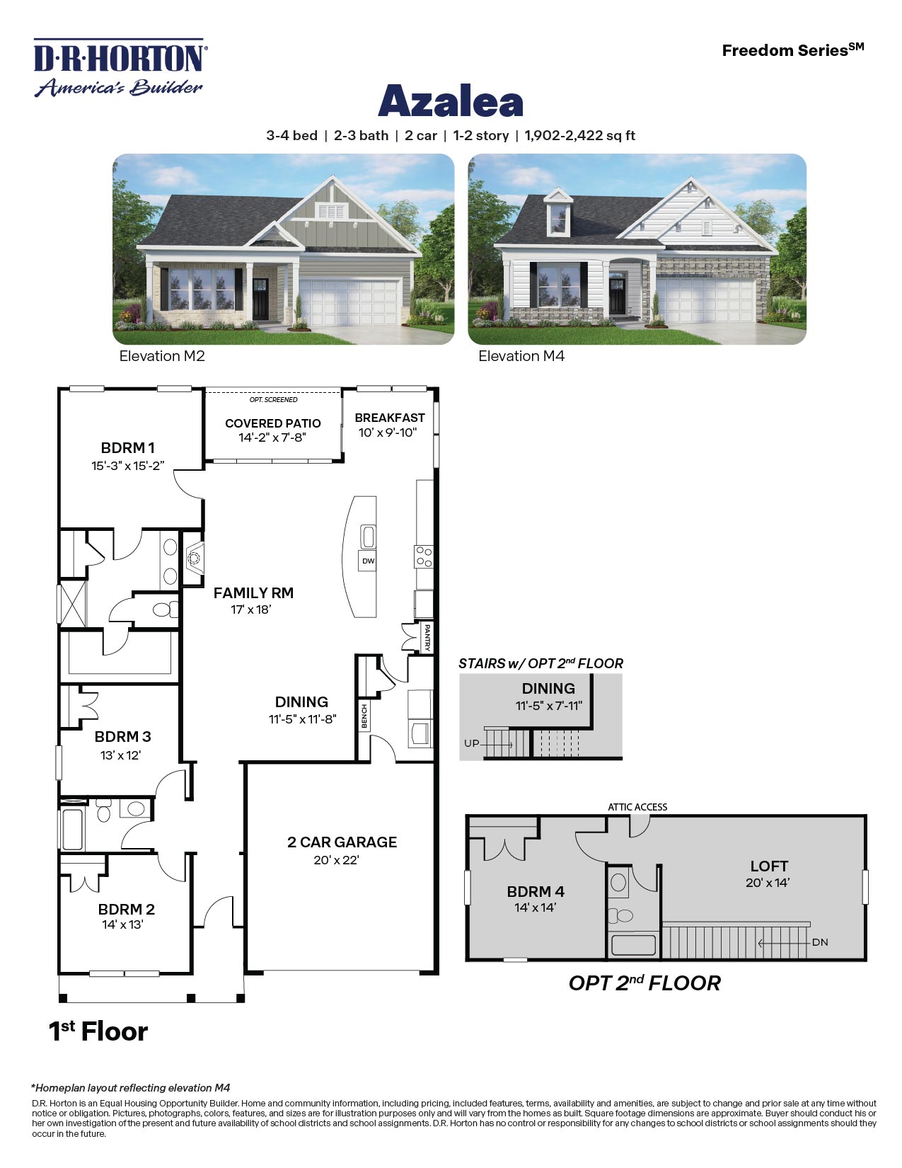 Azalea Floorplan