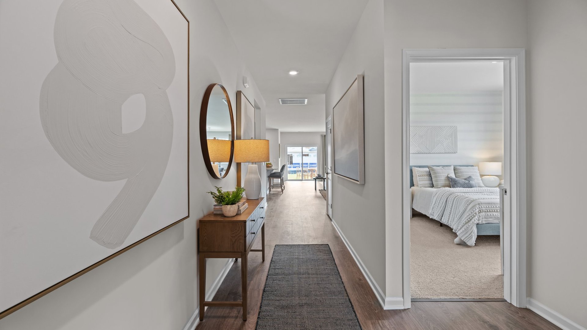 Foyer Looking into the home