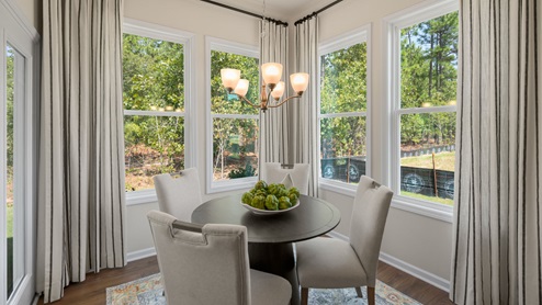 dining area with ample light