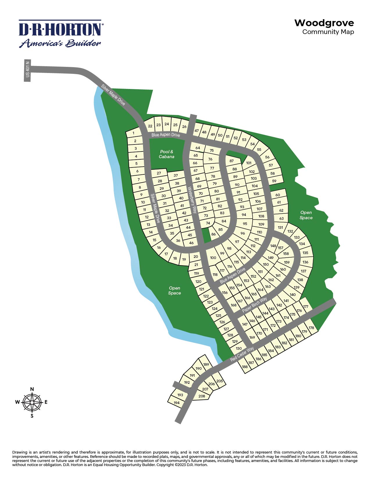 Static Lot Map