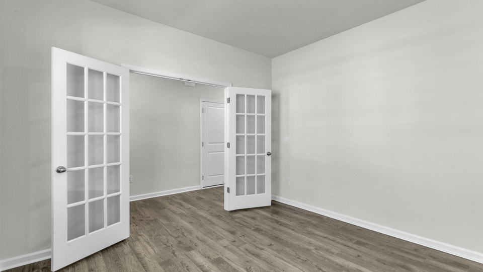 study with french doors