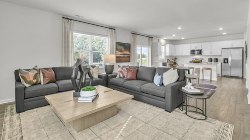Hanover model living area