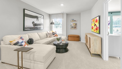 Hanover model living area