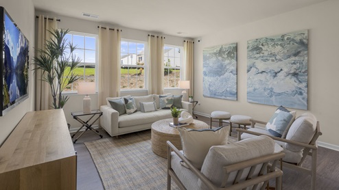 Dover Model Living Room