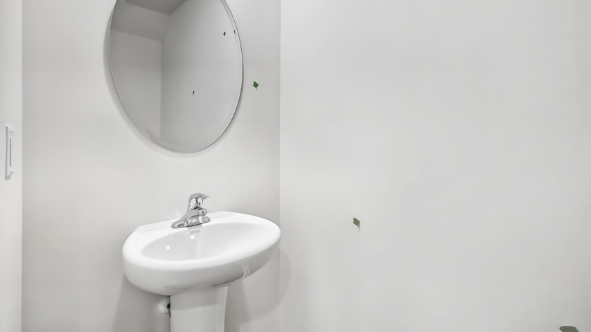 Bathroom with quartz countertops