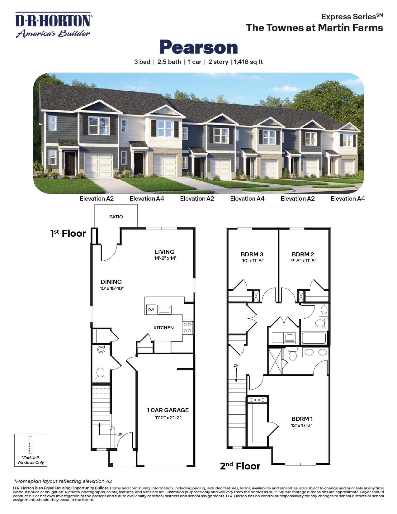 Pearson Floorplan