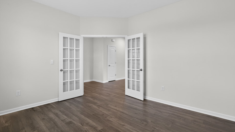 study with french doors