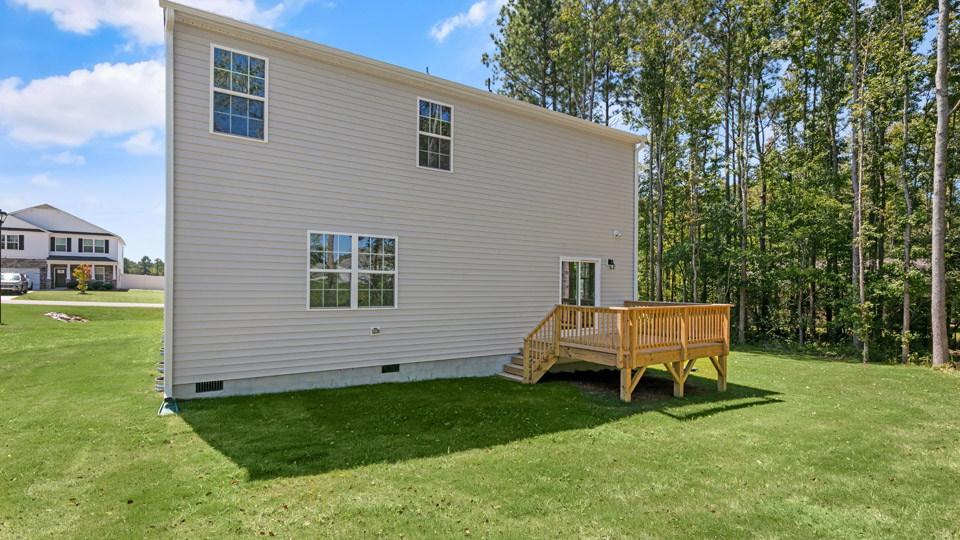 Wilmington A Backyard and deck