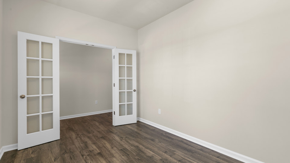 study with french doors