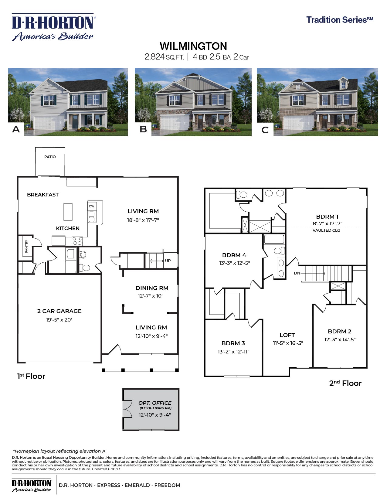 Wilmington Floorplan