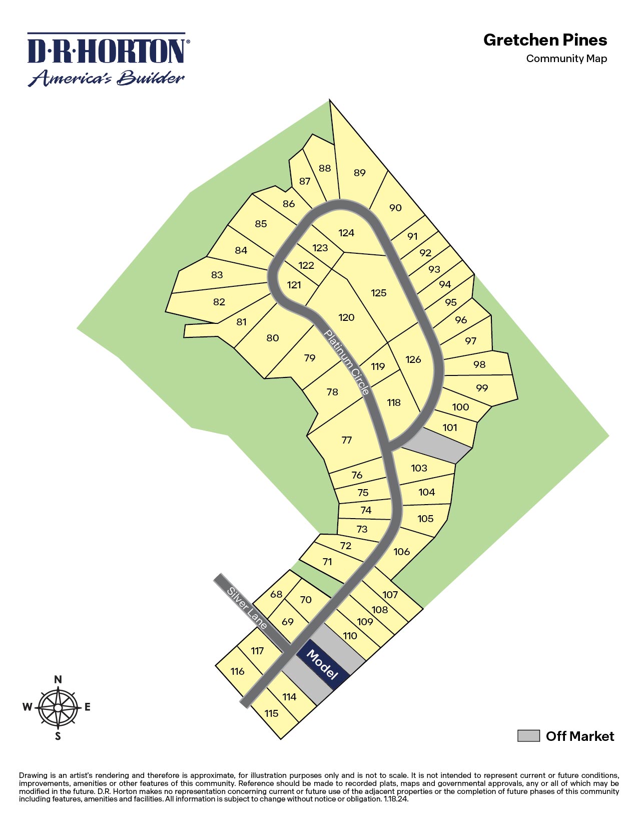 Static Lot Map