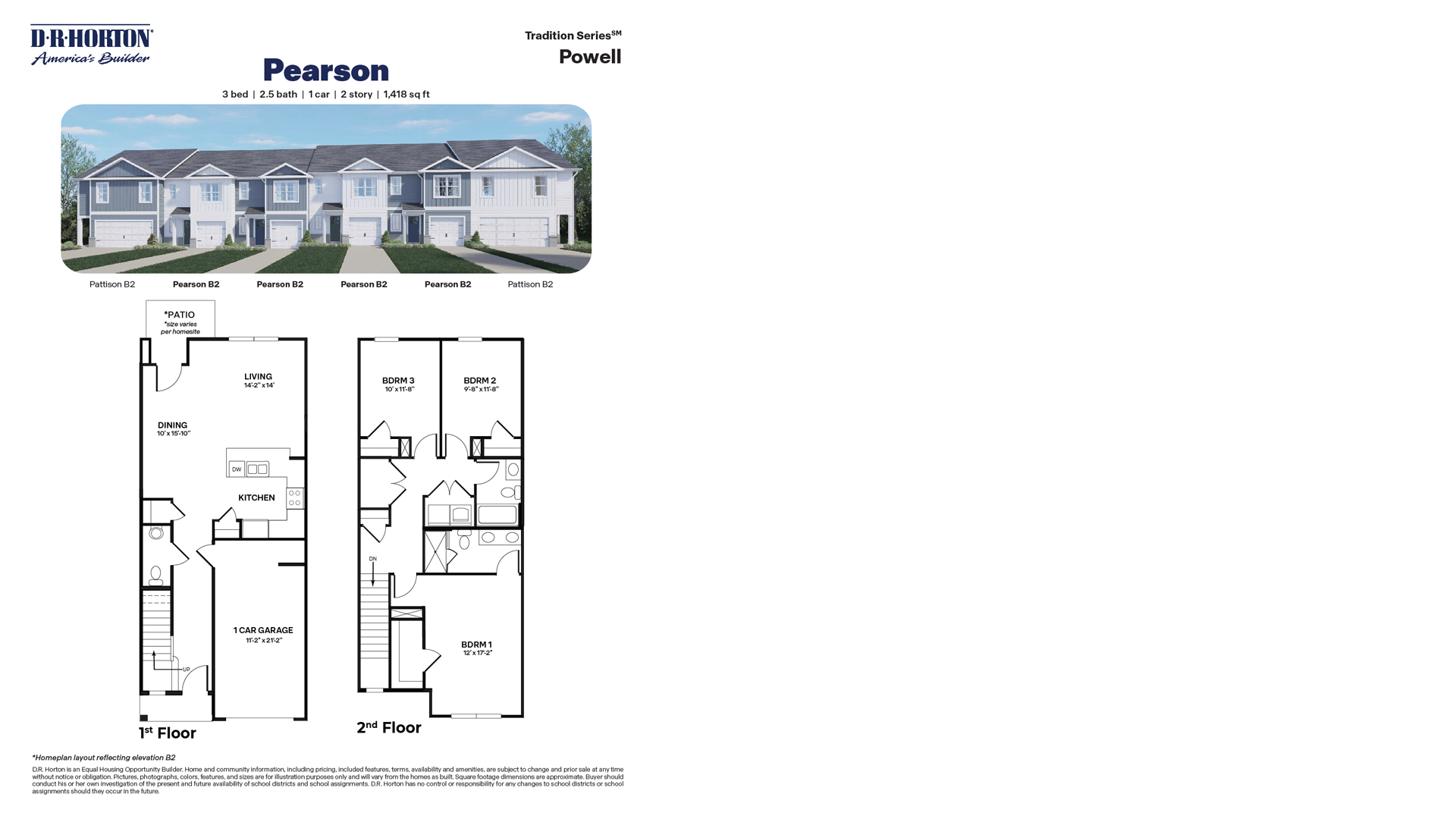 Pearson Floorplan