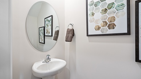 Powell Pearson Model Powder Room