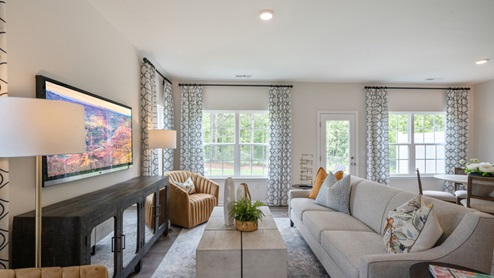 Powell Pattison Model Living Room