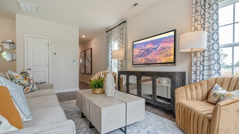 Powell Pattison Model Living Room