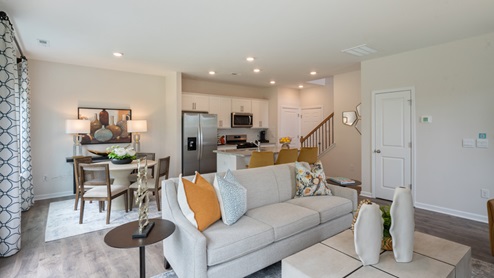 Powell Pattison Model Living Room