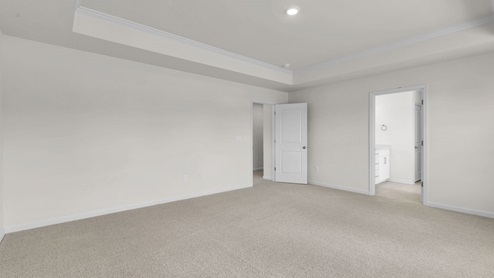bedroom with carpet flooring