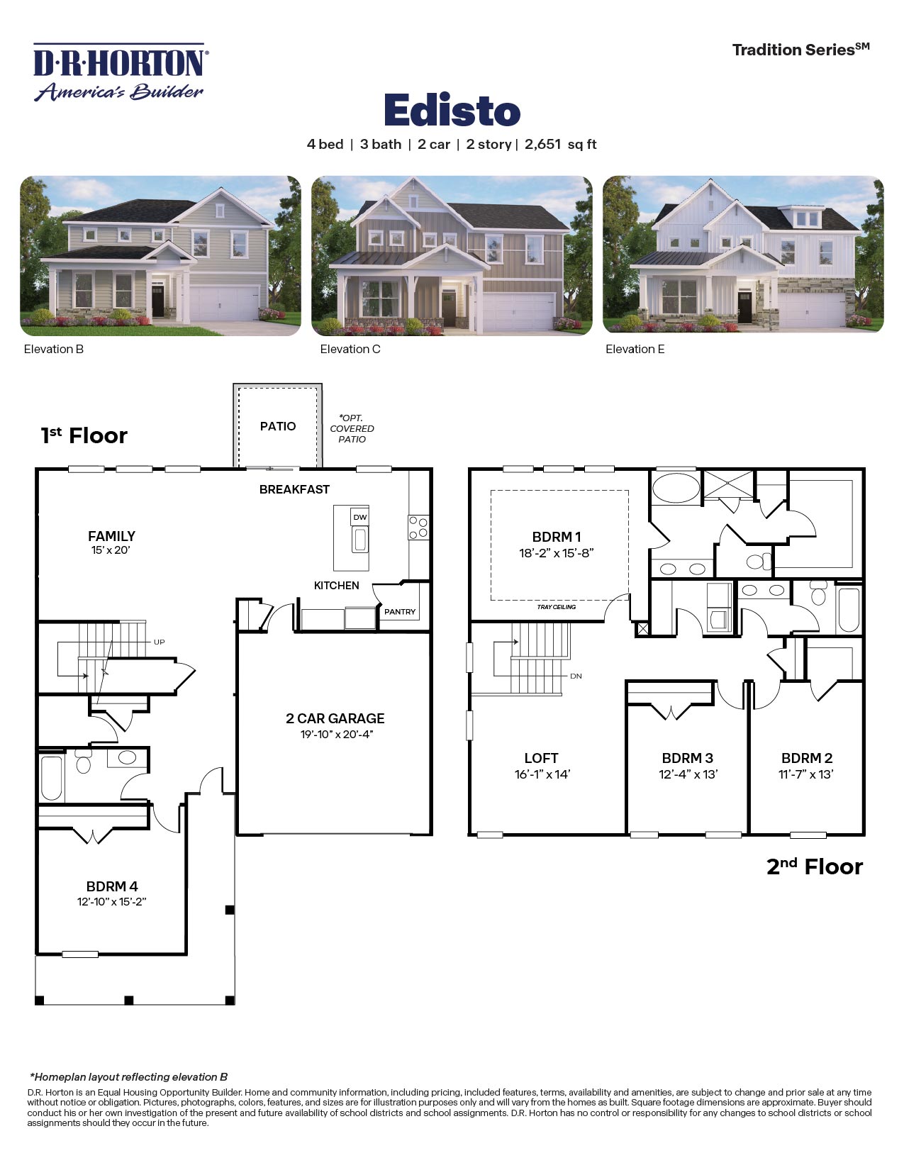 Edisto Floorplan