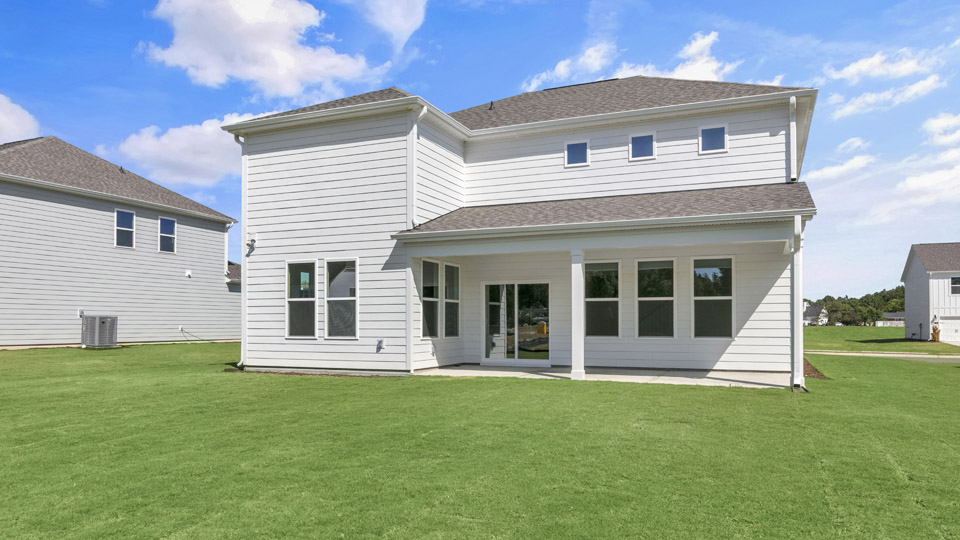Lawson Backyard with Covered Patio