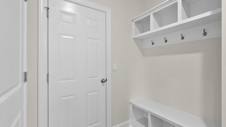 dropzone and garage door entry