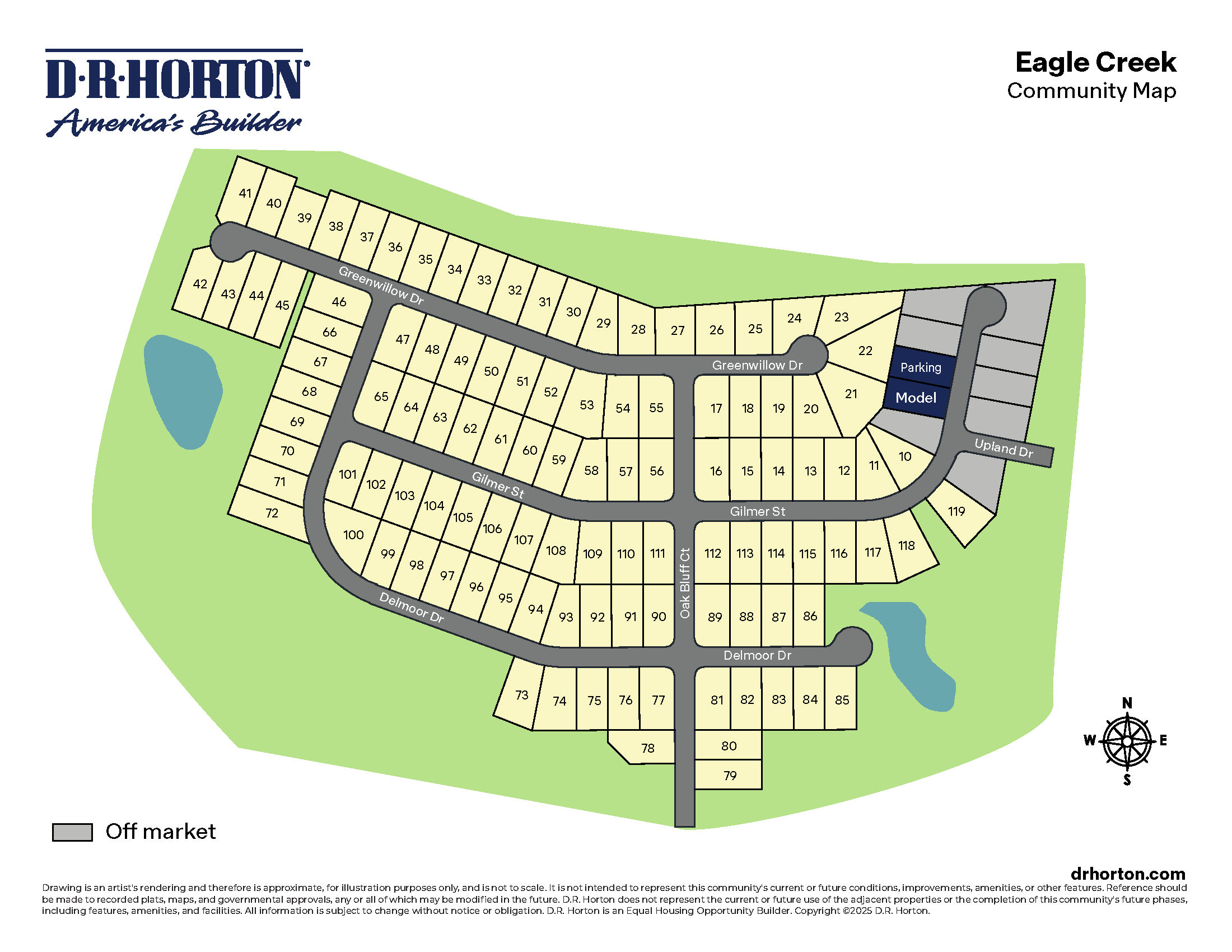 Static Lot Map