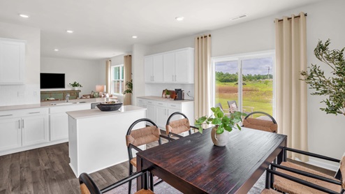 breakfast area